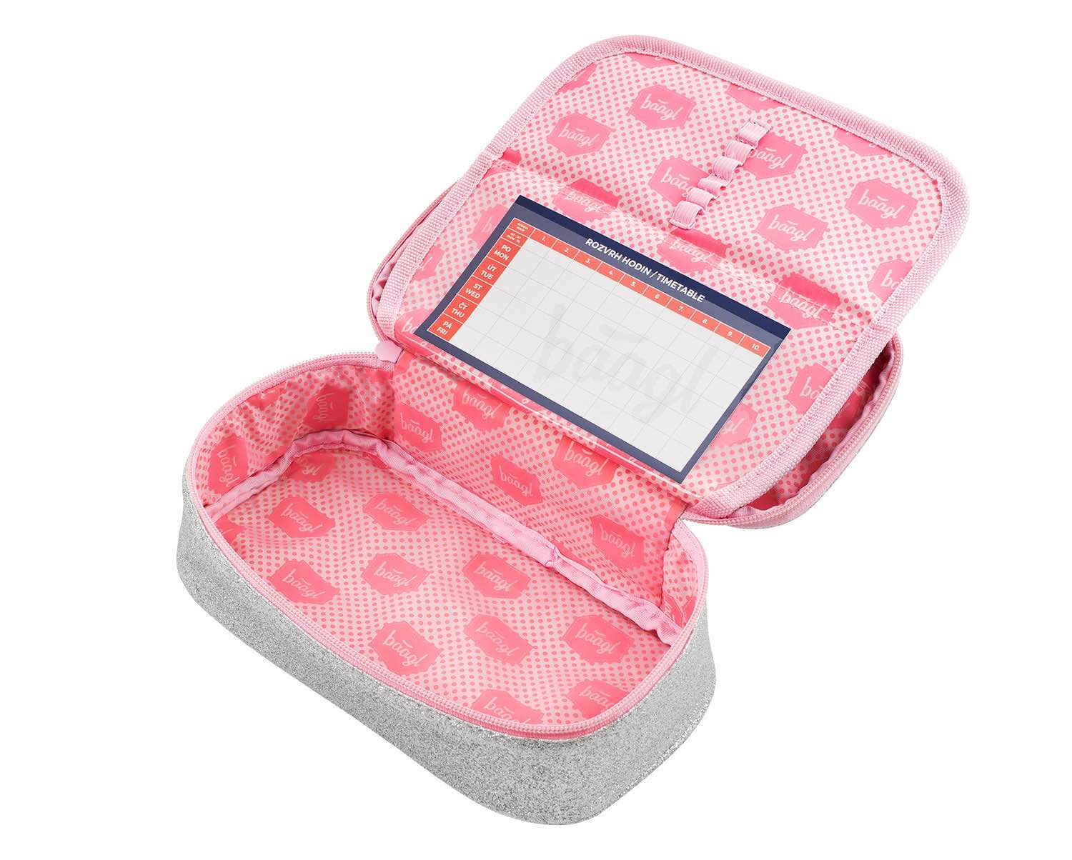 baagl-fun-unicorn-trousse-scolaire-rigide-licorne image 2