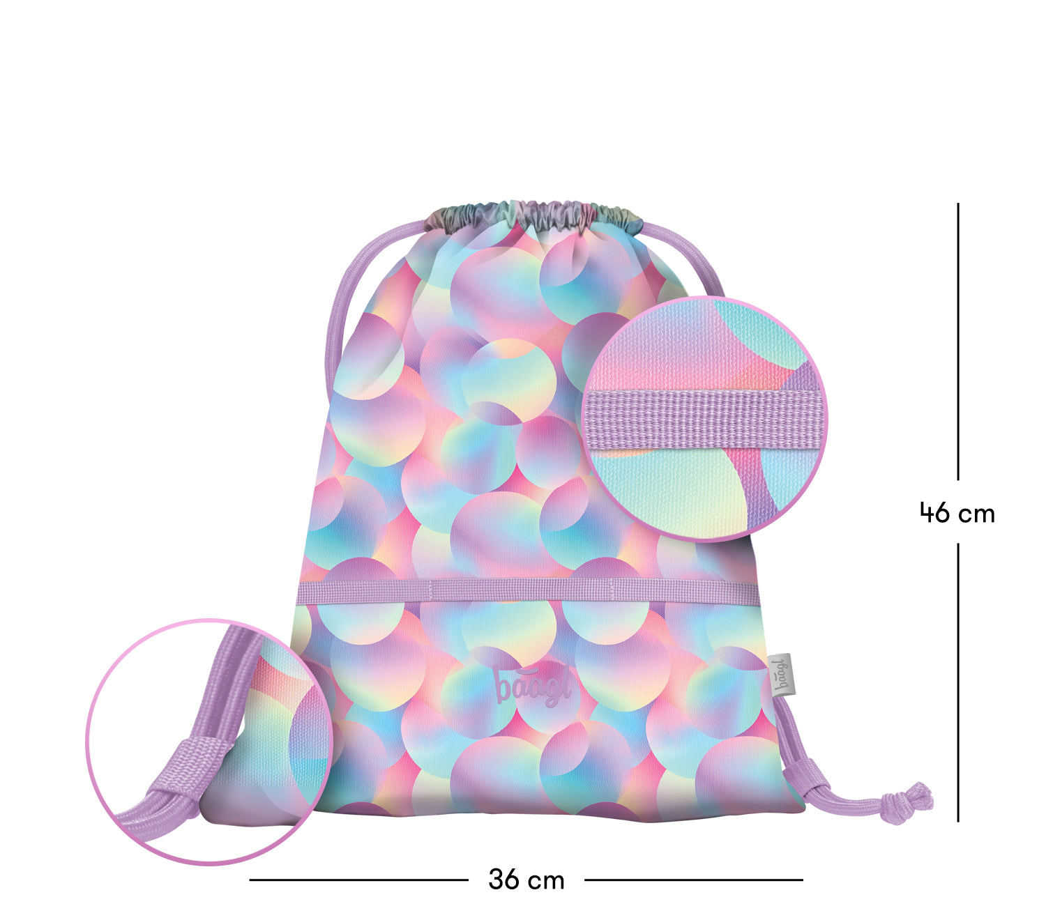 baagl-gym-sacks-sac-gym-candy-avec-mousqueton image 3