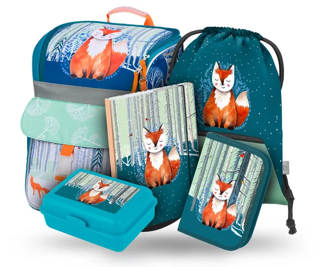 baagl-zippy-fox-ii-ensemble-cartable-renard-18-l image 1