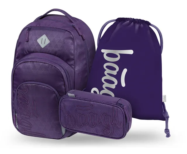 baagl-coolmate-plum-ensemble-scolaire-3-pi-ces image 1