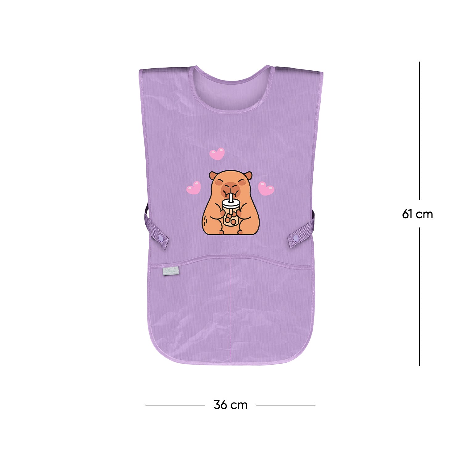 baagl-capybara-tablier-enfant-lavable-poches image 4