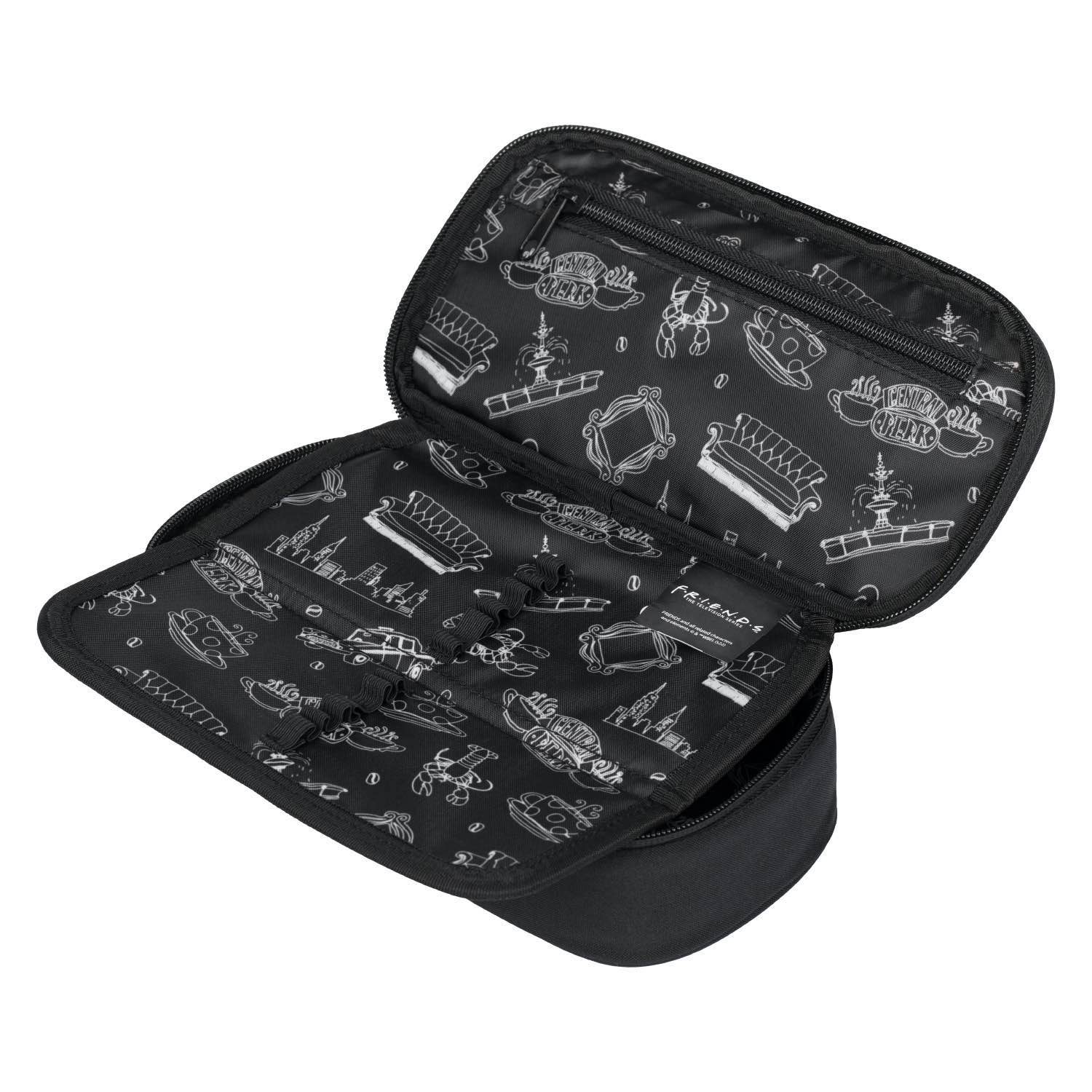 baagl-friends-trousse-scolaire-1-compartiment-friends image 2
