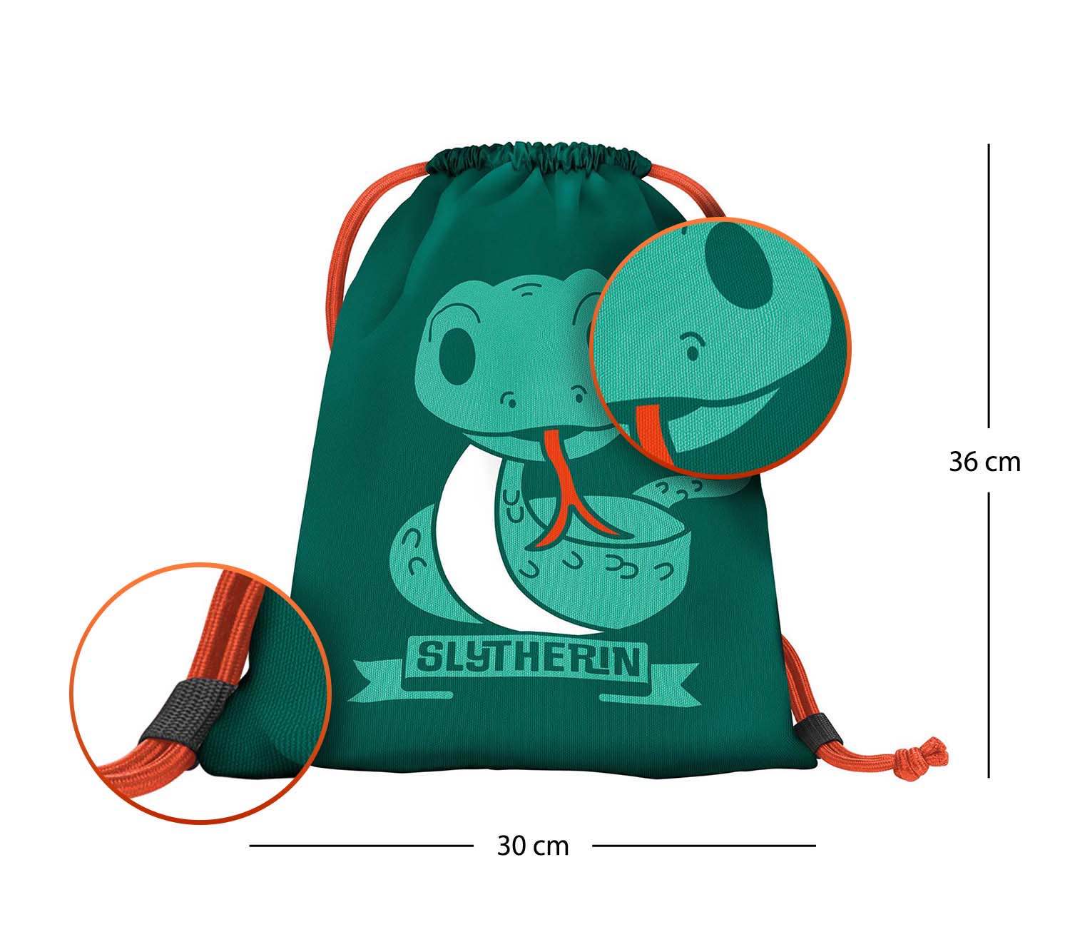 baagl-gym-sacks-serpentard-sac-de-gym-maternelle image 3