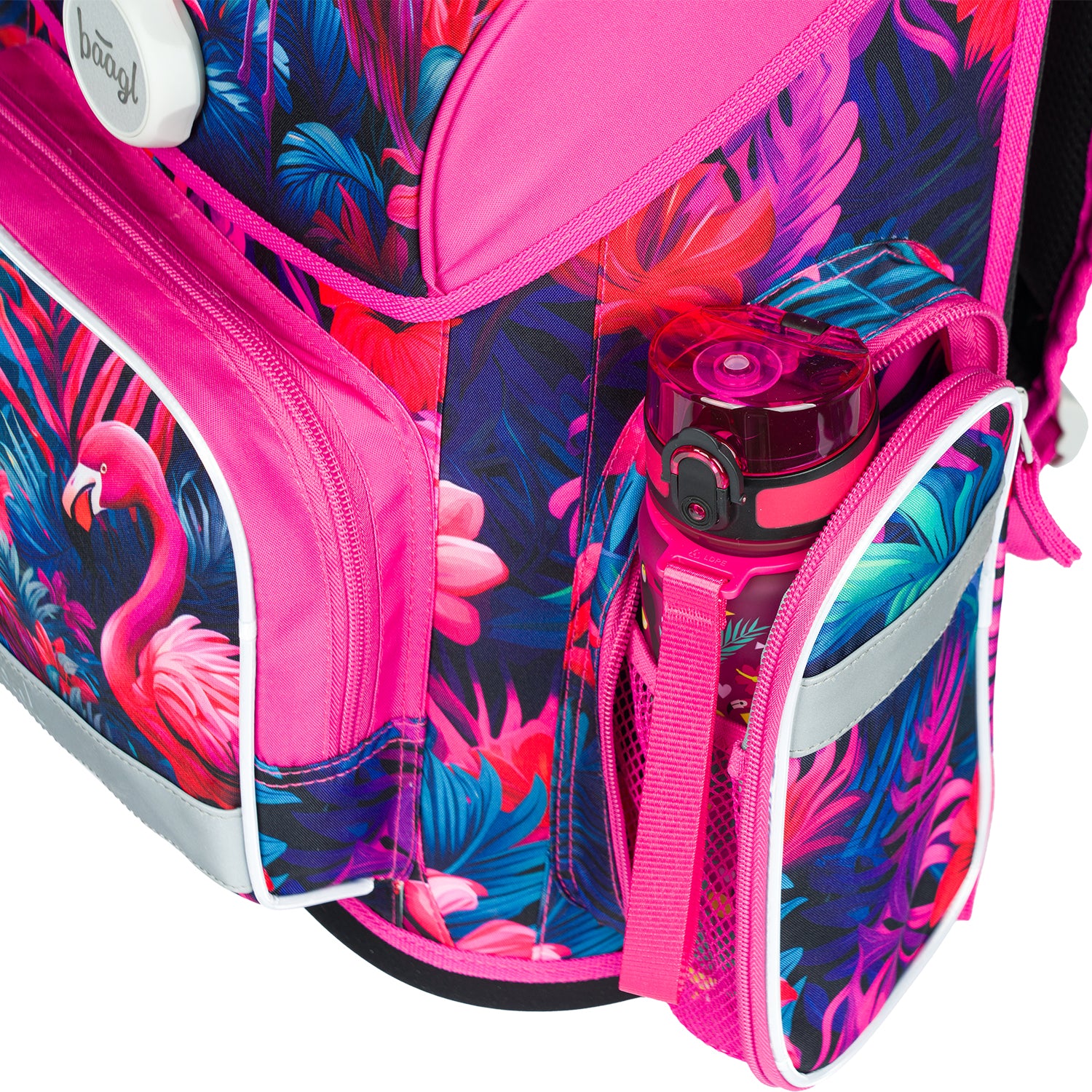 baagl-school-sets-ergo-flamingos-ii-cartable-19-l-trousse-sac image 6