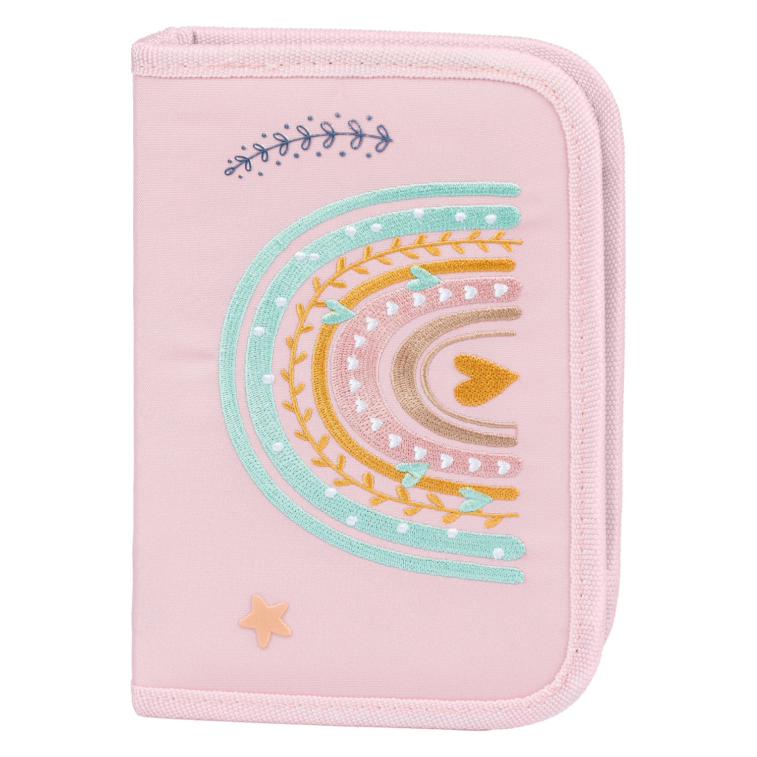 baagl-classic-pink-rainbow-trousse-1-compartiment-rose image 1