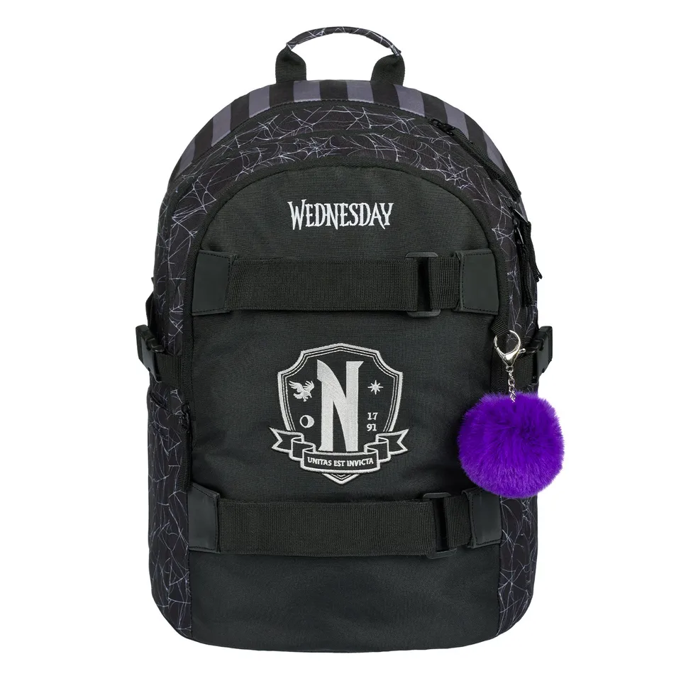 baagl-skate-wednesday-nevermore-sac-dos-25-l image 1