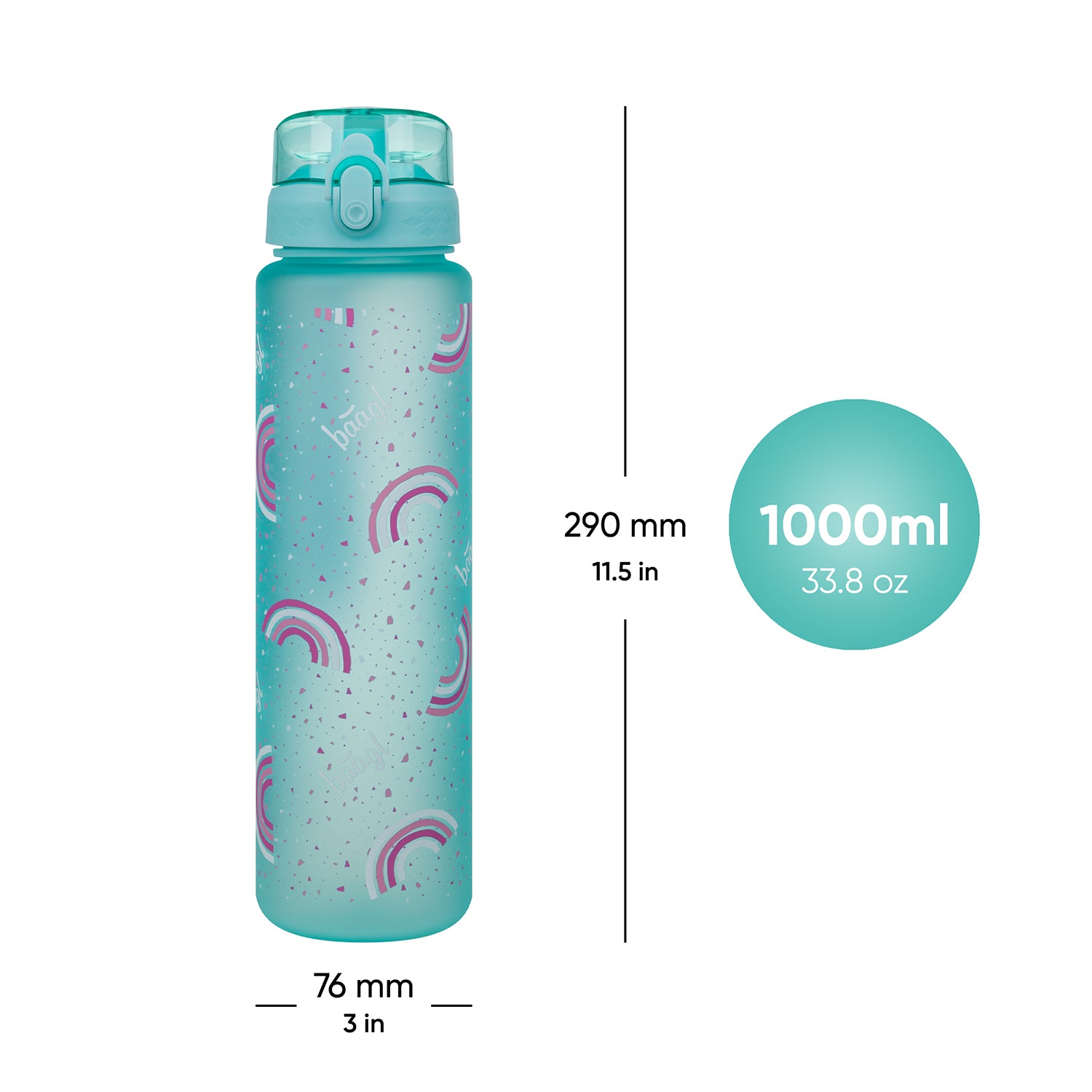 baagl-rainbow-gourde-tritan-1000-ml image 6