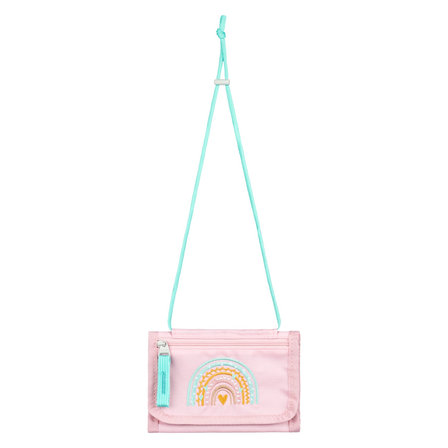 baagl-pink-rainbow-portefeuille-enfant-rose-scratch image 1