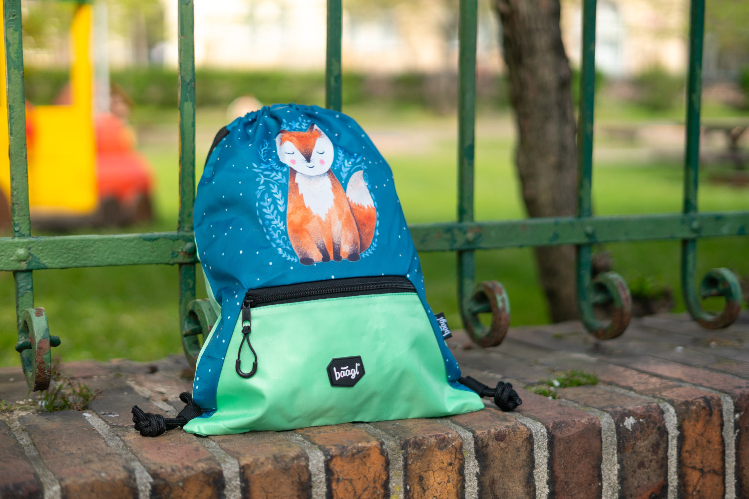 baagl-foxie-sac-gym-poche-zipp-e-enfant-lavable image 5