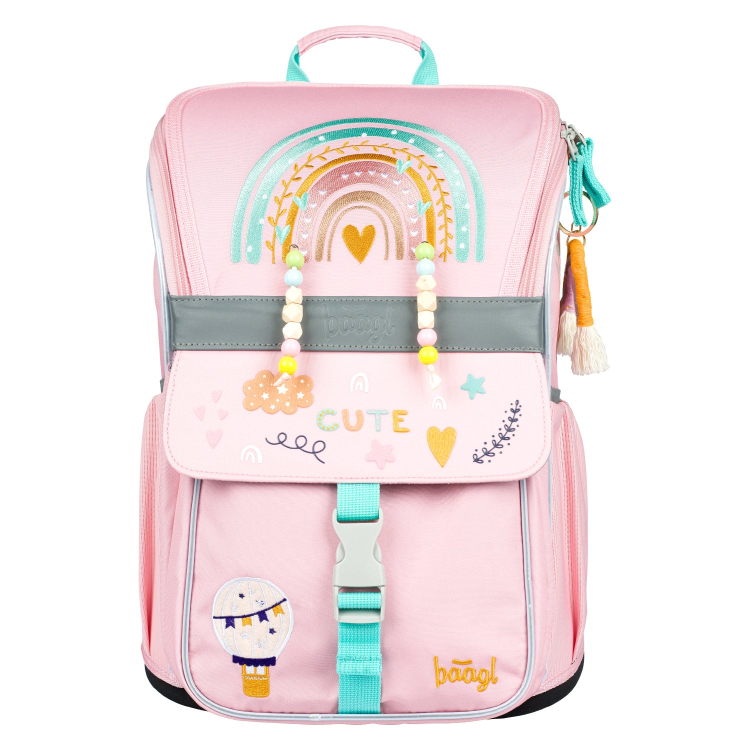 baagl-zippy-pink-rainbow-set-scolaire-3-pi-ces-rose image 2