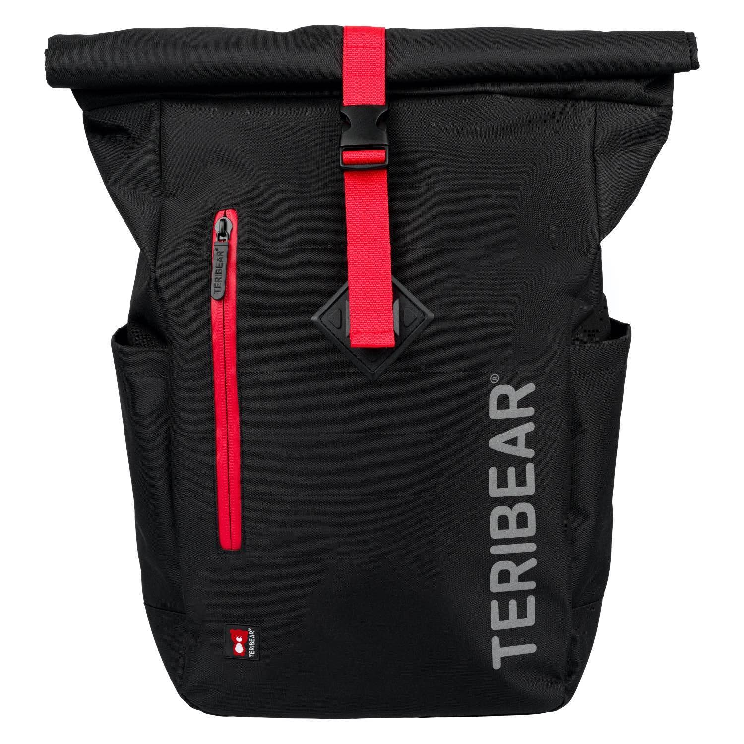 baagl-teribear-black-sac-dos-roll-top-noir-17-l image 1
