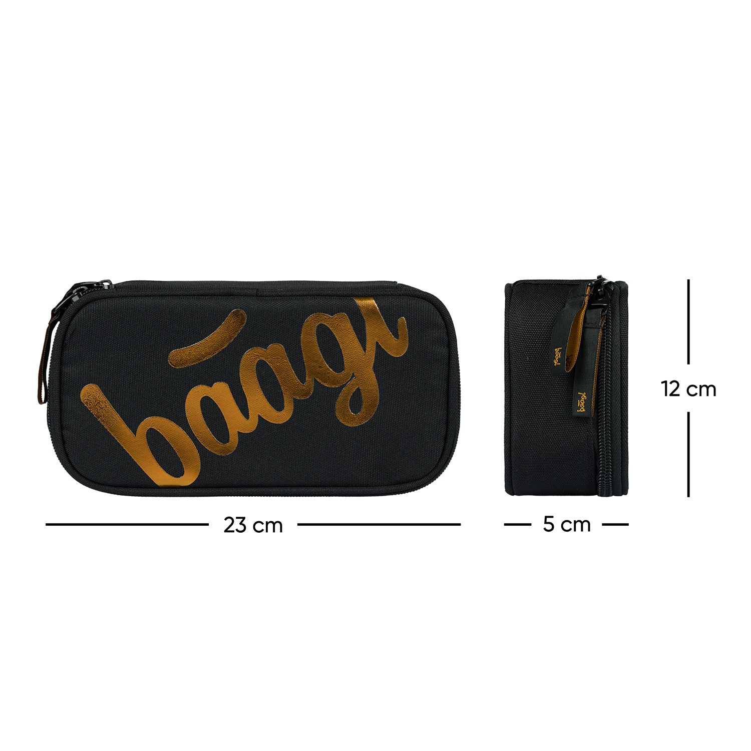 baagl-metallic-bronze-trousse-scolaire-bronze-vide image 4
