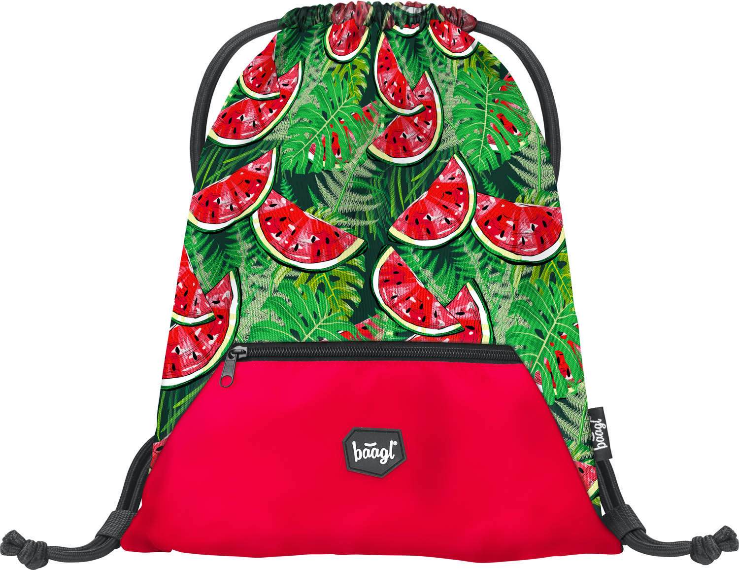baagl-gym-sacks-melon-sac-gym-poche-zip image 1