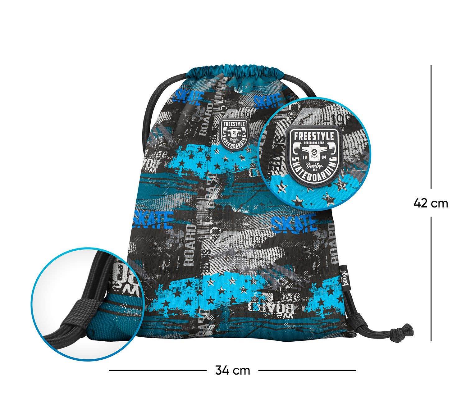 baagl-freestyle-sac-gym-lavable image 2