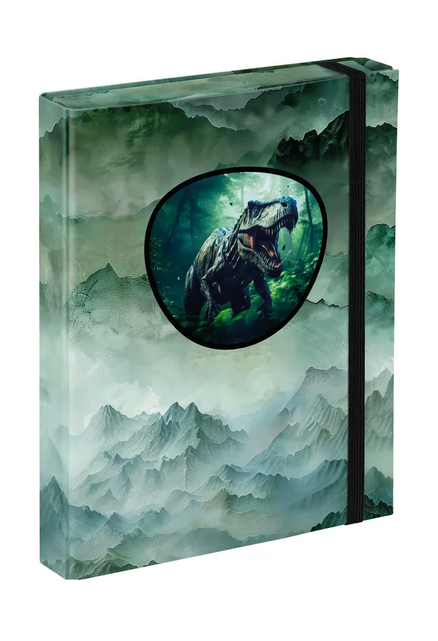 baagl-chemise-lastiques-a5-dino-prot-ge-cahiers image 1