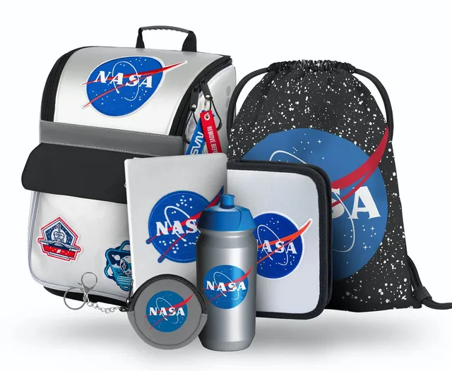 baagl-school-sets-zippy-nasa-ii-ensemble-scolaire-4-pi-ces-ergonomique image 1