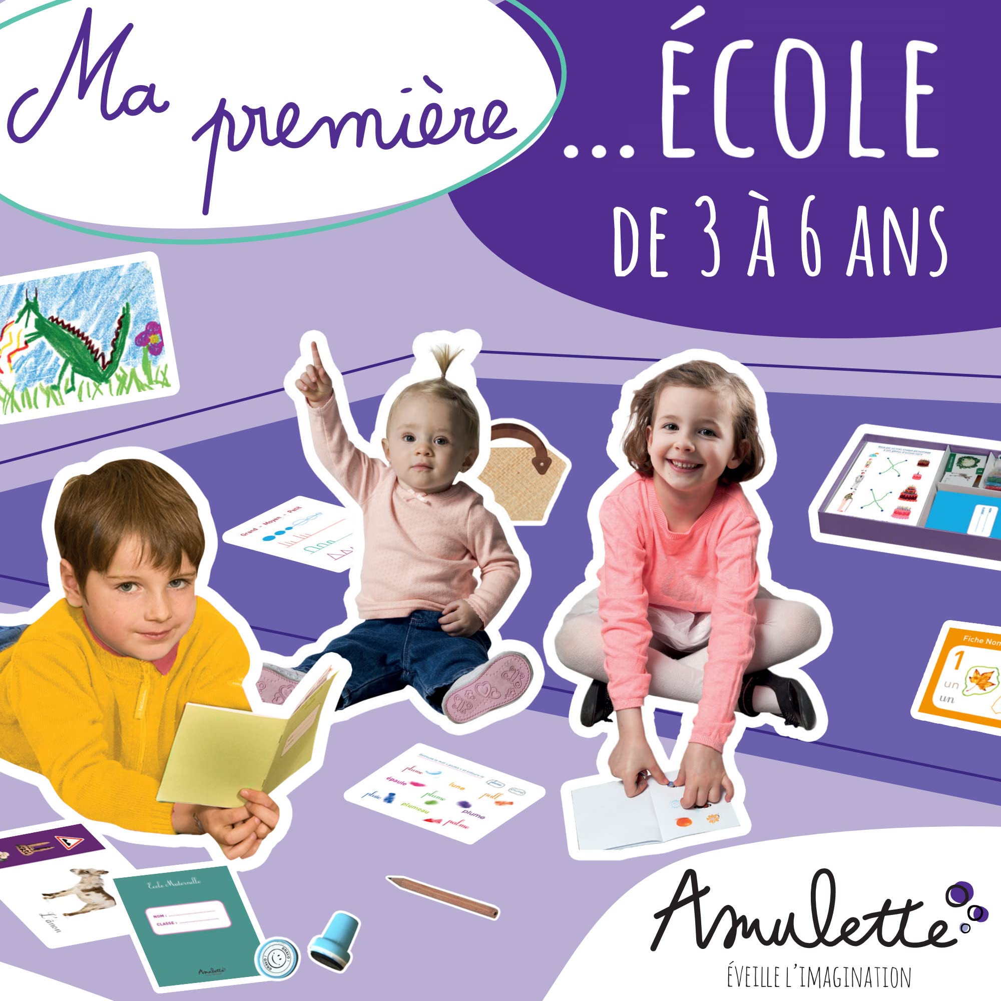 amulette-ma-premi-re-cole-coffret-jeu-ducatif-3-6-ans-60-accessoires image 2
