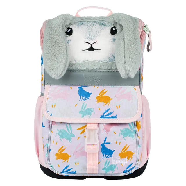baagl-zippy-bunny-cartable-fille-lapin-18-l image 1