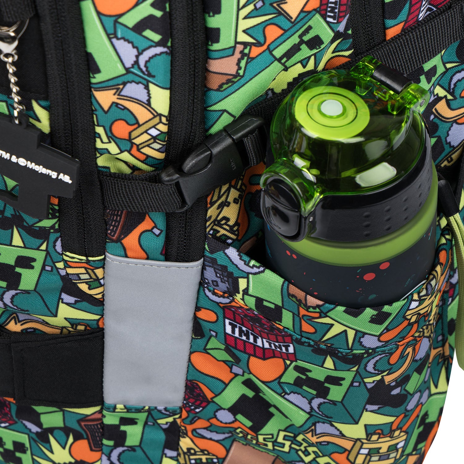 baagl-skate-minecraft-chaos-sac-dos-scolaire-15-pouces image 6