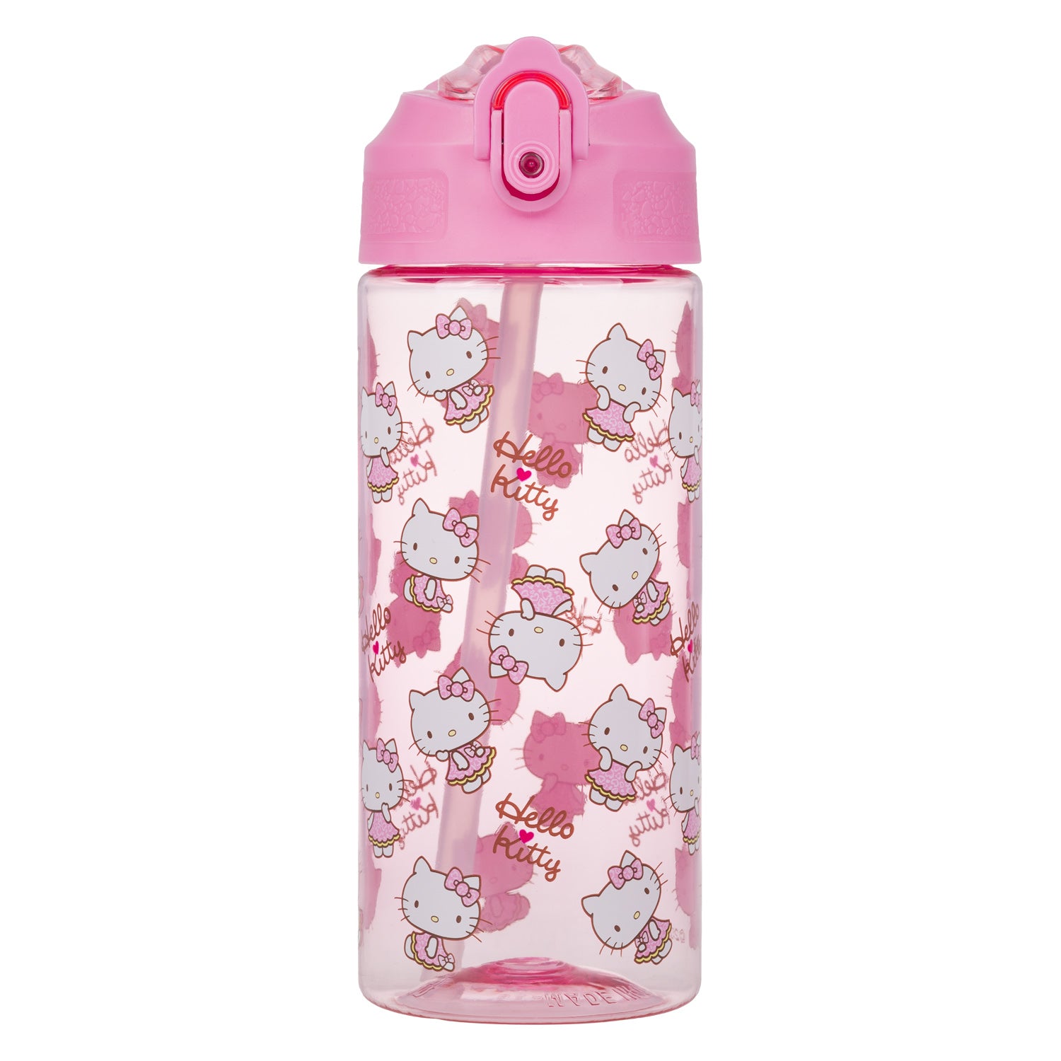baagl-hello-kitty-sweet-leopard-gourde-500-ml-paille image 2