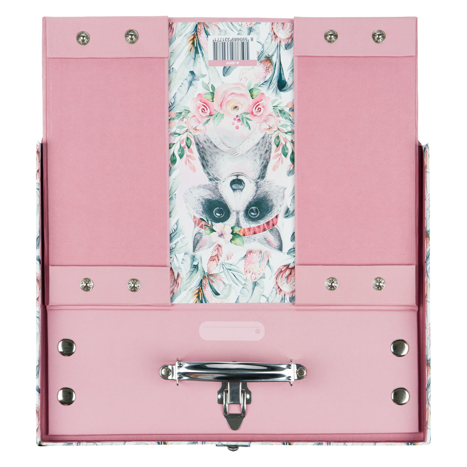 baagl-raccoon-mallette-pliable-motif-raton-laveur image 4