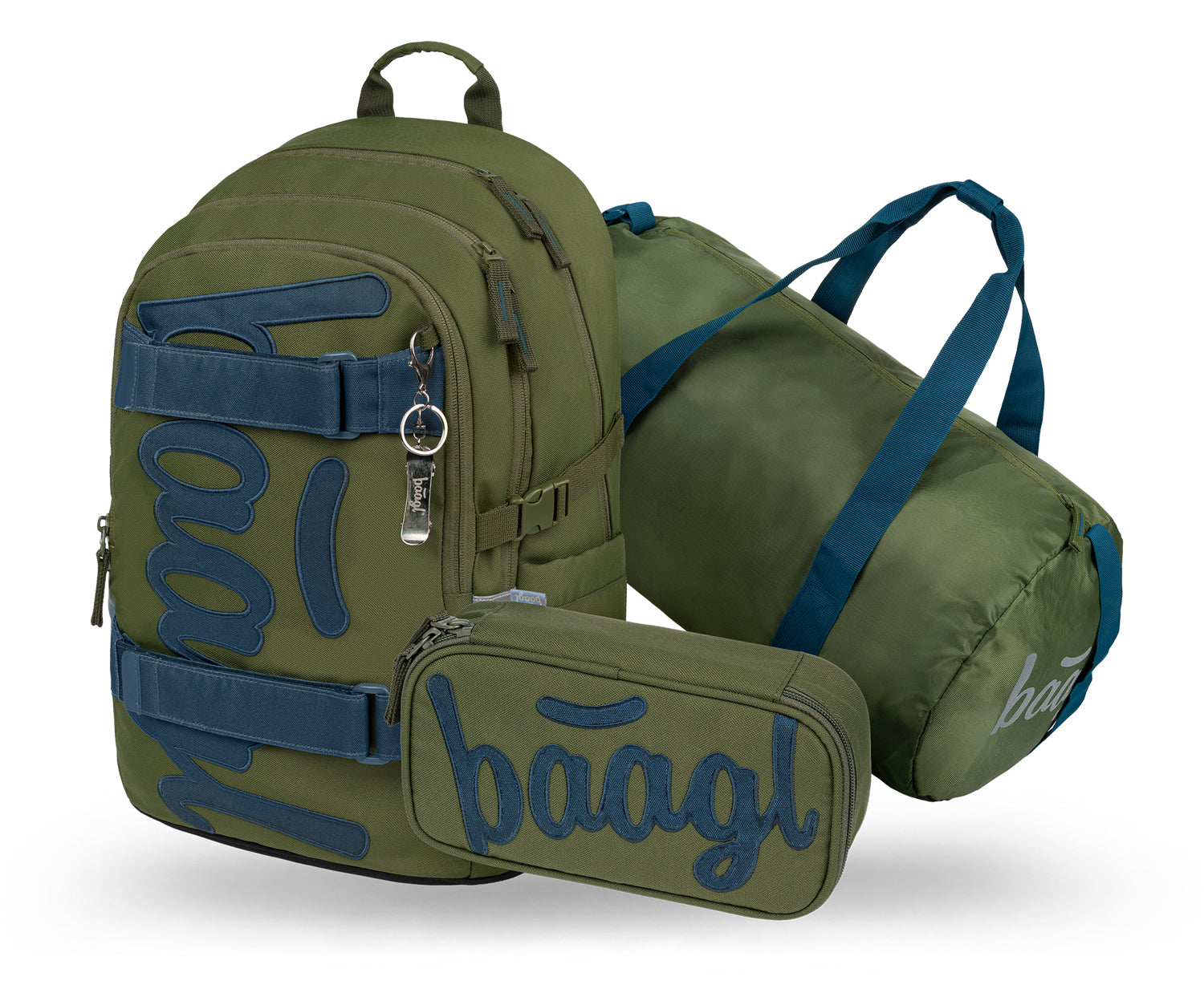baagl-skate-olive-sac-dos-skate-coll-ge image 1