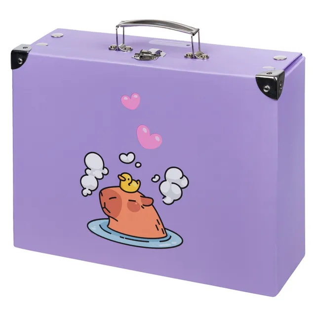 baagl-capybara-mallette-scolaire-pliable-capybara image 1