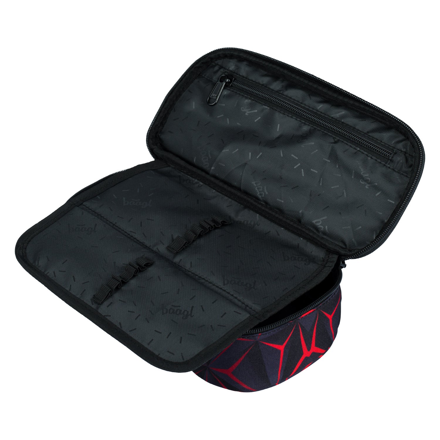 baagl-red-polygon-trousse-scolaire-rouge-recycl-e image 3