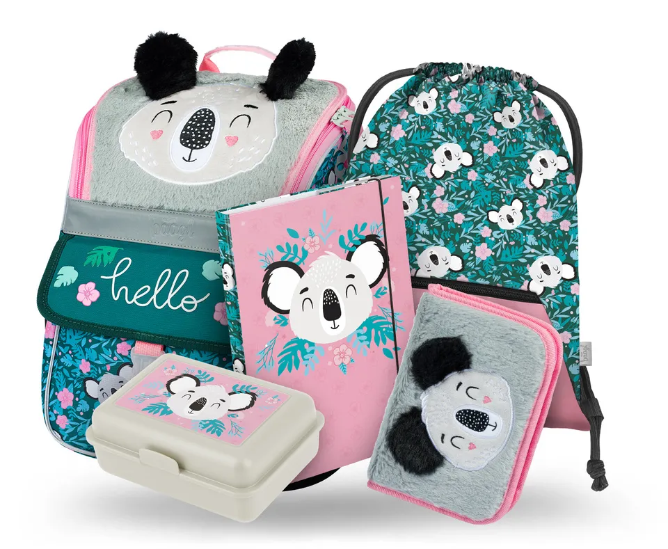 baagl-zippy-set-cartable-baby-koala-ii-3-pi-ces-ergonomique image 1