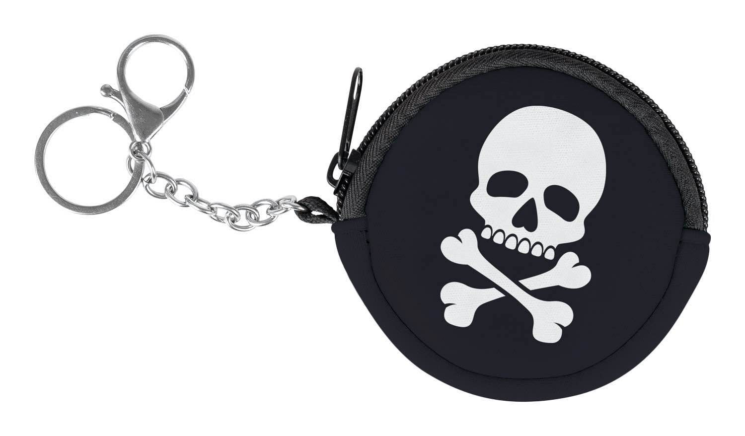 baagl-skull-porte-monnaie-enfant-rond-t-te-de-mort image 1