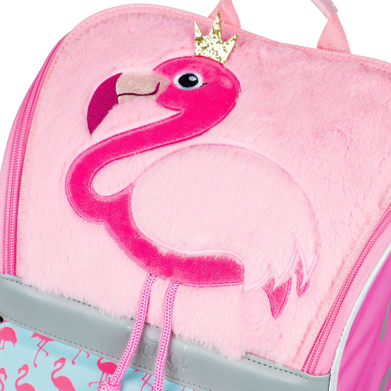 baagl-zippy-flamingo-ii-cartable-3-pi-ces-flamant-rose image 7