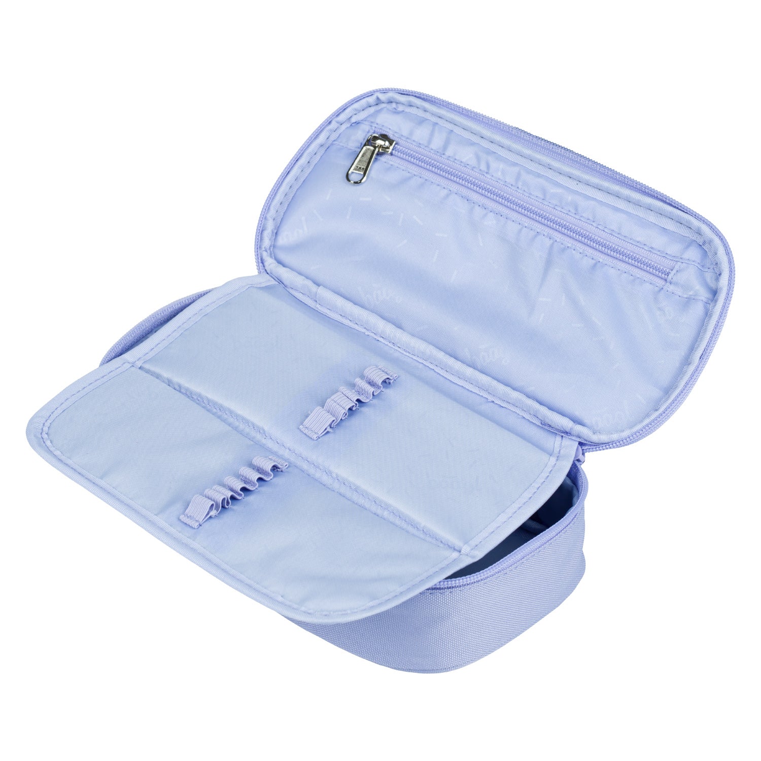 baagl-lilac-trousse-scolaire-violette-rigide-vide image 3