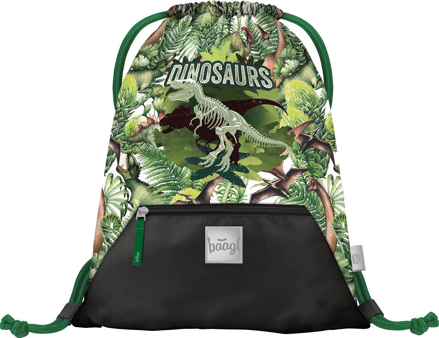 baagl-dinosaurs-sac-gym-poche-zipp-e-dinosaures image 1