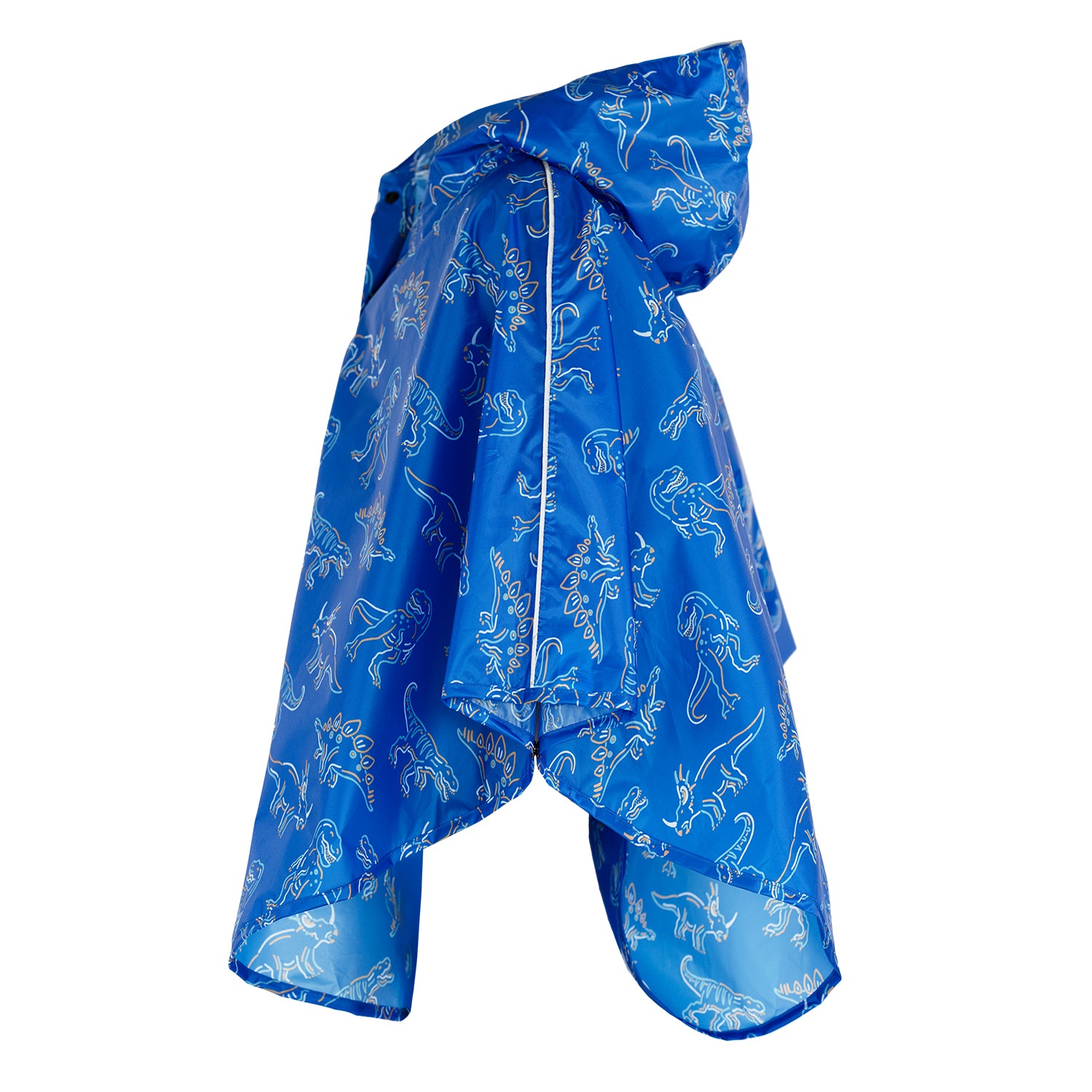 baagl-dino-poncho-pluie-enfant-taille-s-110-130-cm image 2