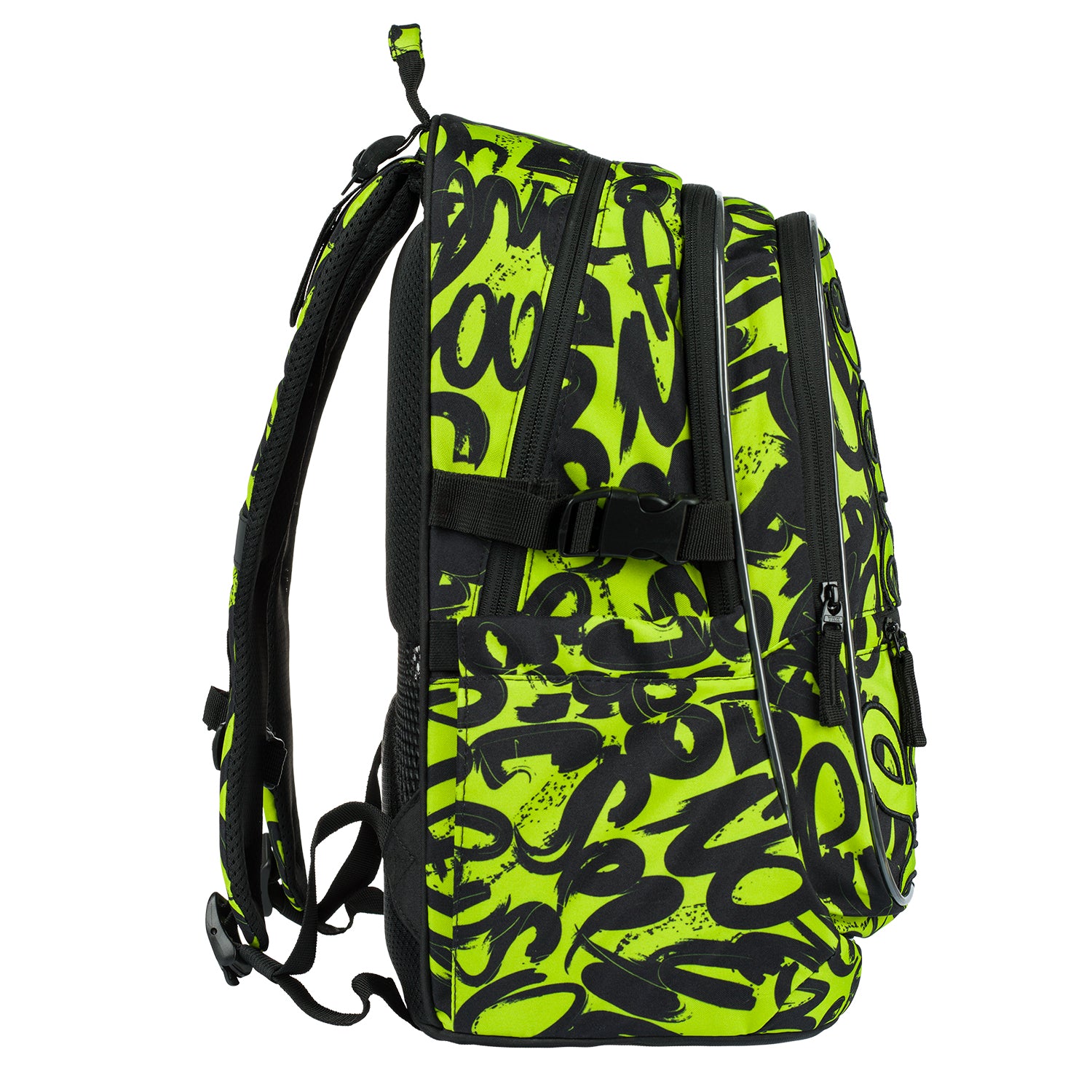 baagl-core-lime-sac-dos-scolaire-25-l-vert-15-pouces image 3