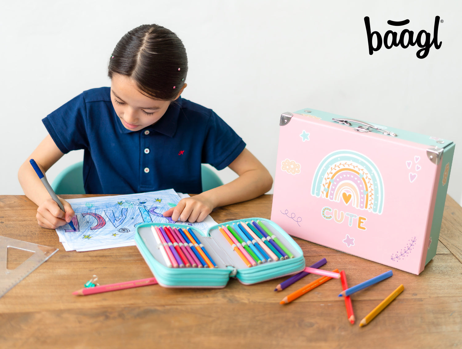 baagl-pink-rainbow-mallette-pliable-cole image 5
