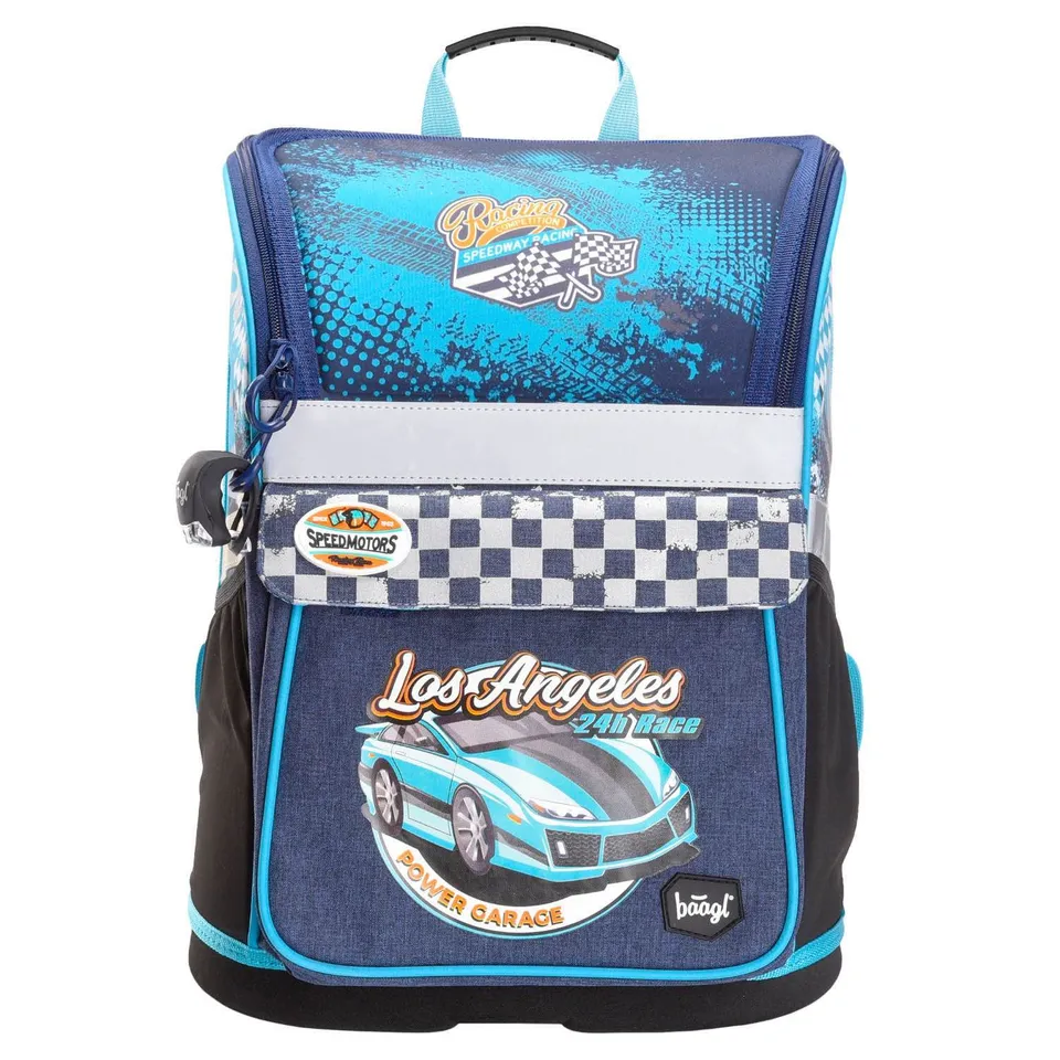 baagl-zippy-racer-cartable-cp-ergonomique-18-l image 1