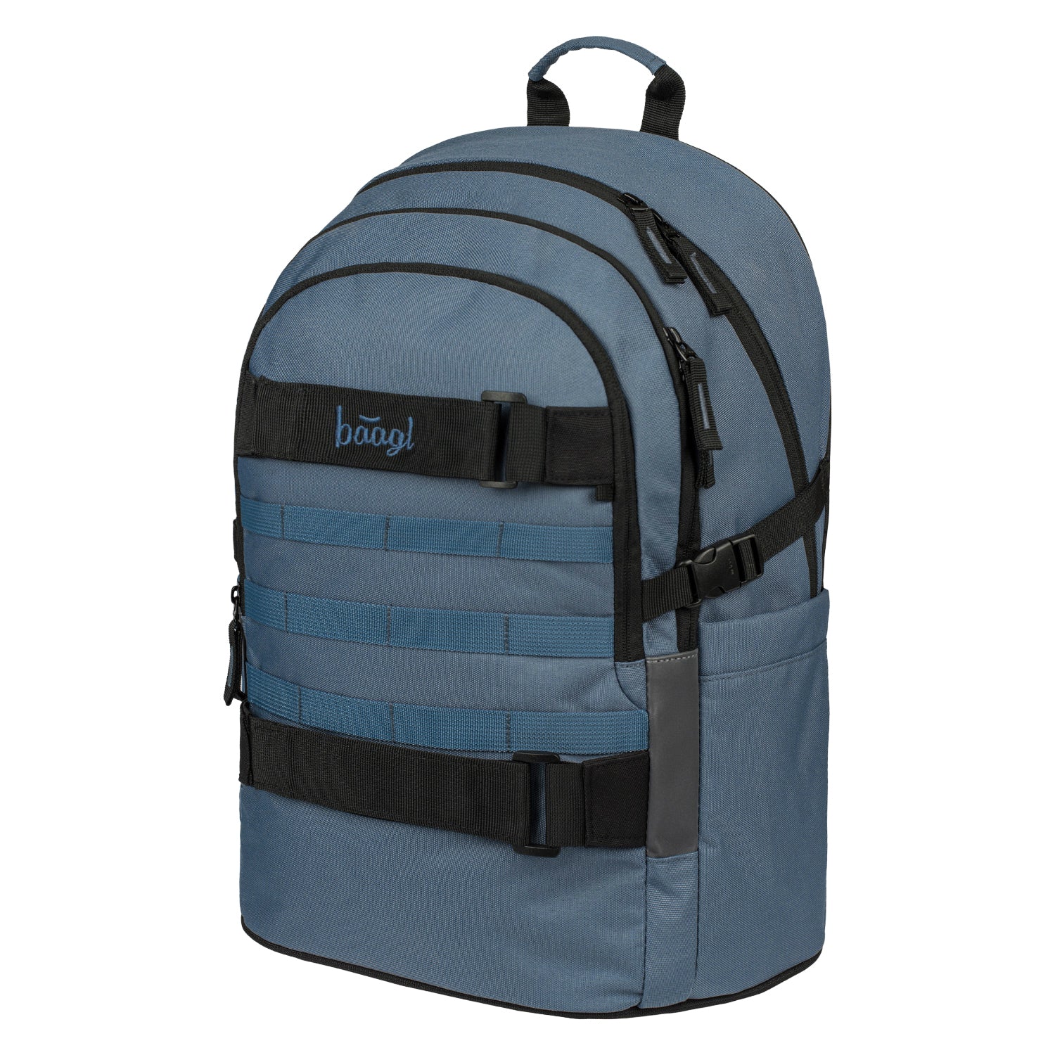 baagl-skate-dust-blue-sac-dos-skate-15-pouces-bleu-recycl image 2