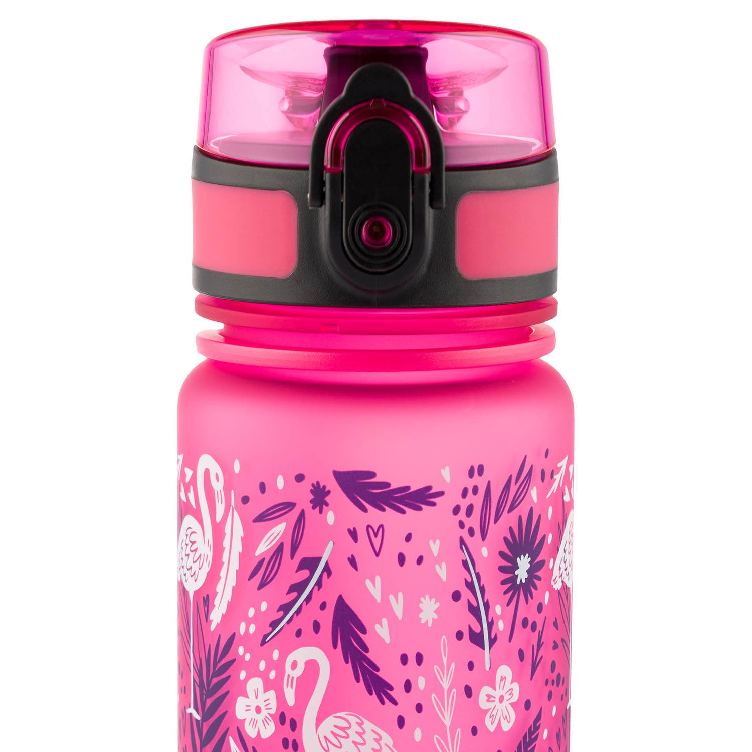 baagl-drinking-bottles-tritan-flamingo-gourde-500-ml-sans-bpa image 5