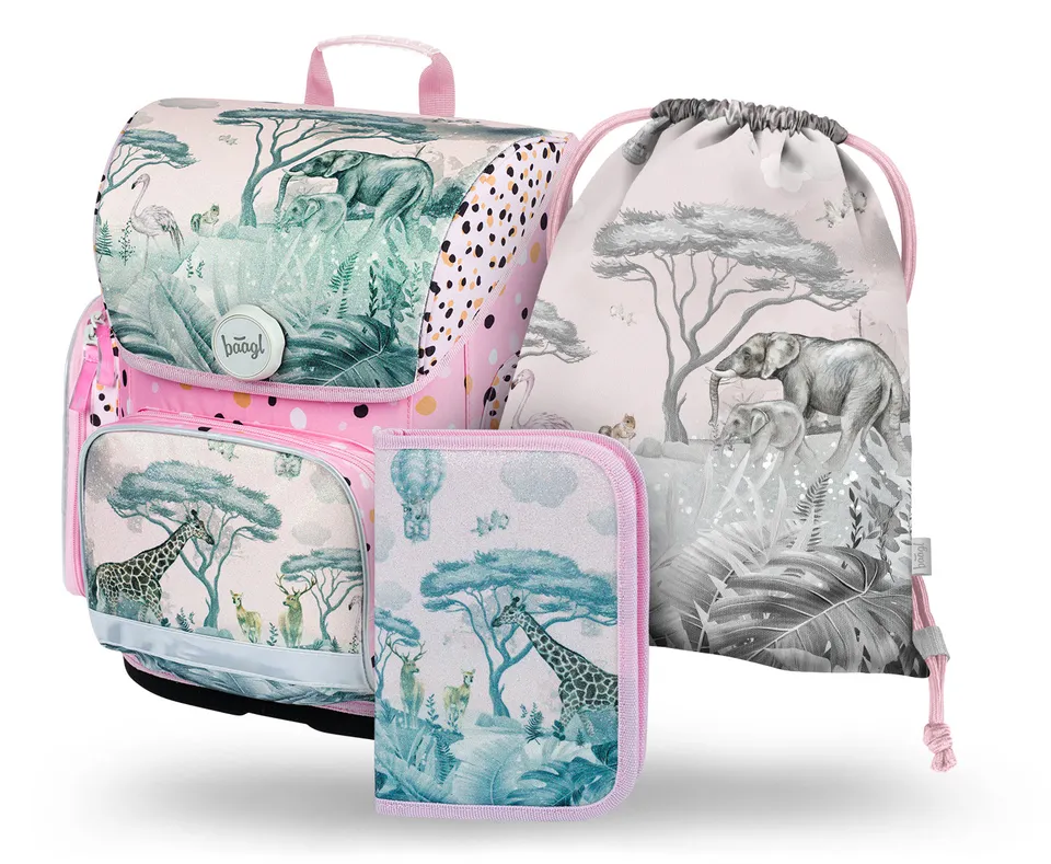 baagl-ergo-safari-set-cartable-magn-tique-19-l-cp image 1