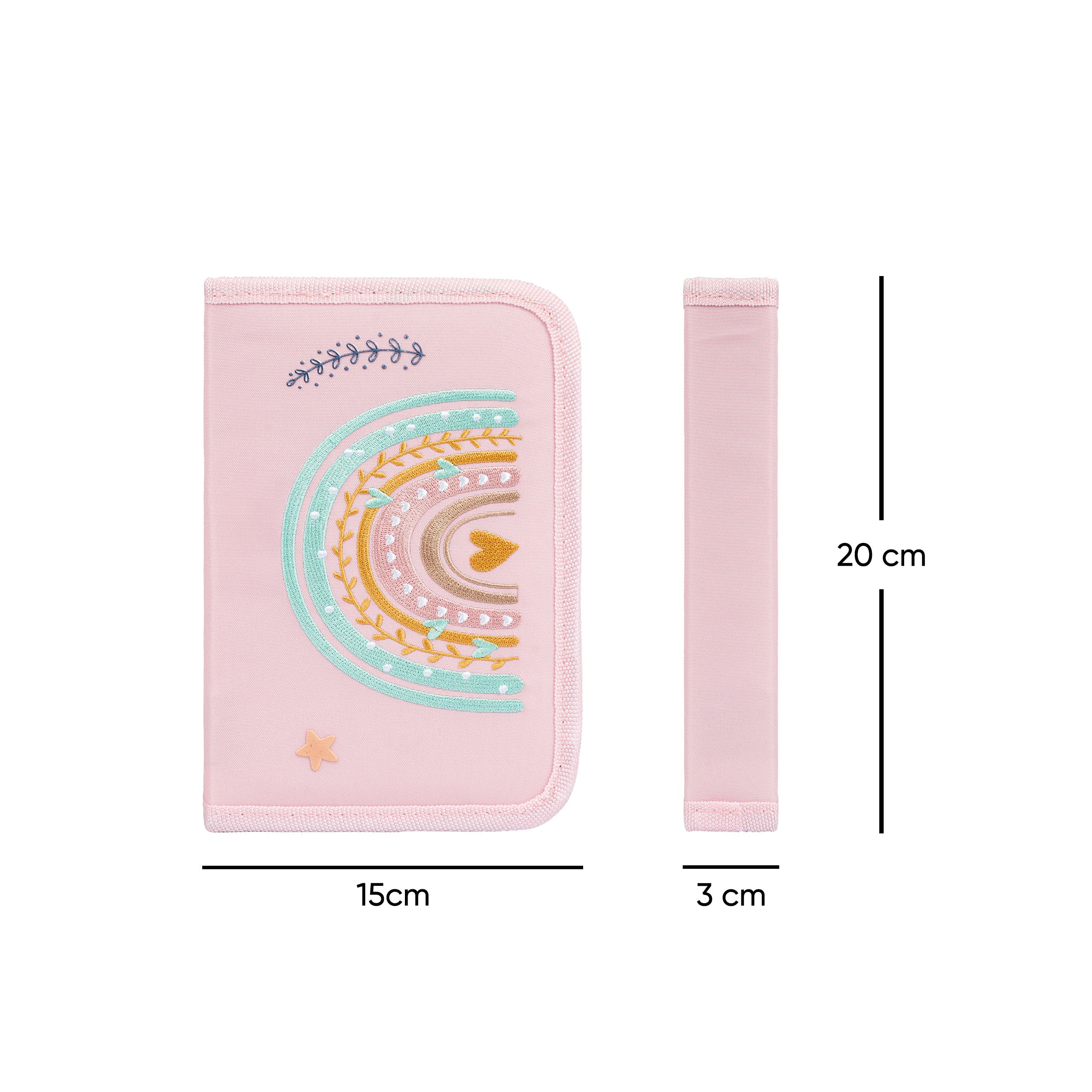 baagl-classic-pink-rainbow-trousse-1-compartiment-rose image 5