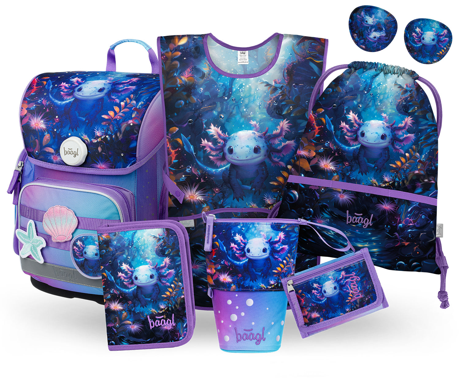 baagl-ergo-axolotl-iii-ensemble-scolaire-3-pi-ces-fille image 1