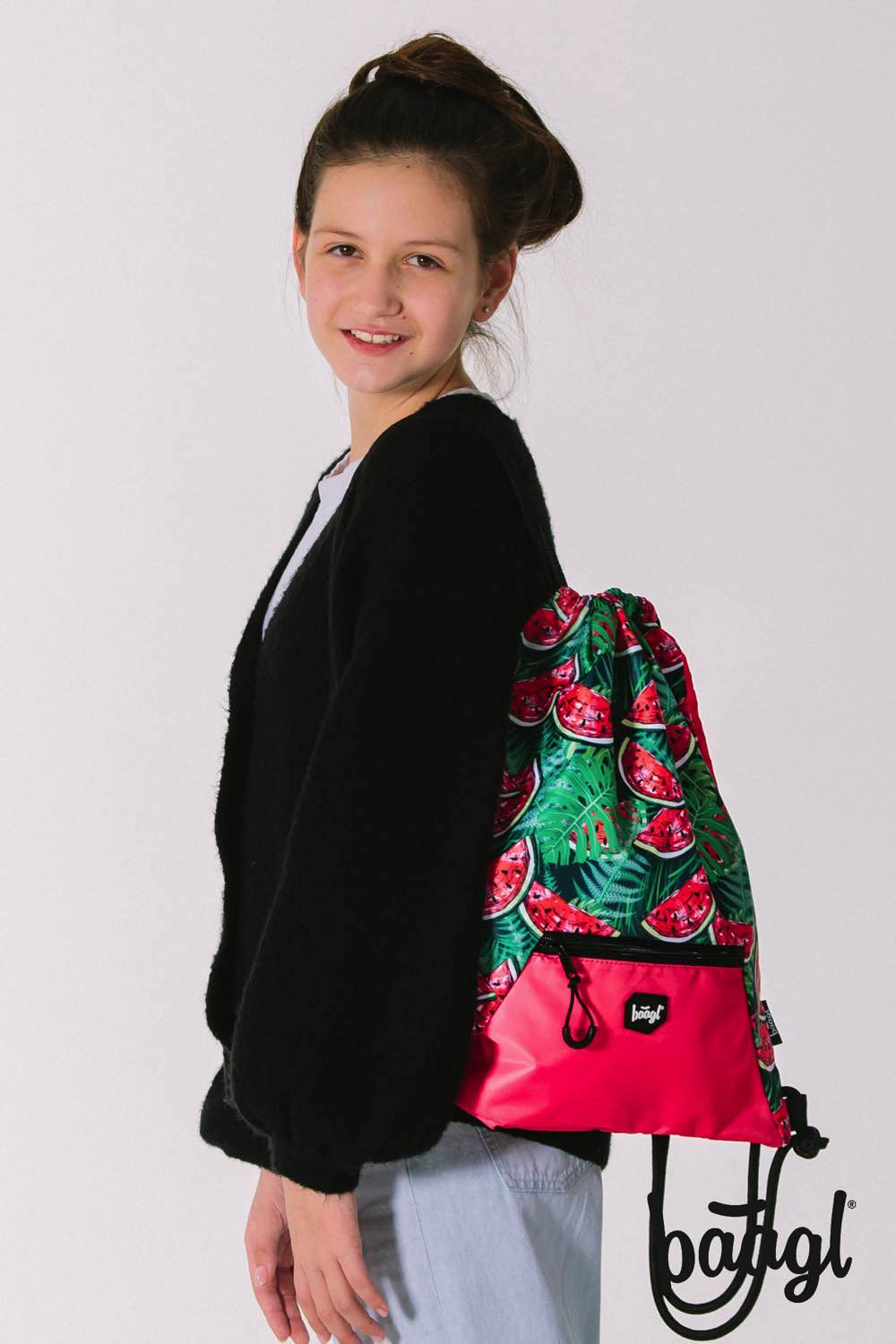 baagl-gym-sacks-melon-sac-gym-poche-zip image 4