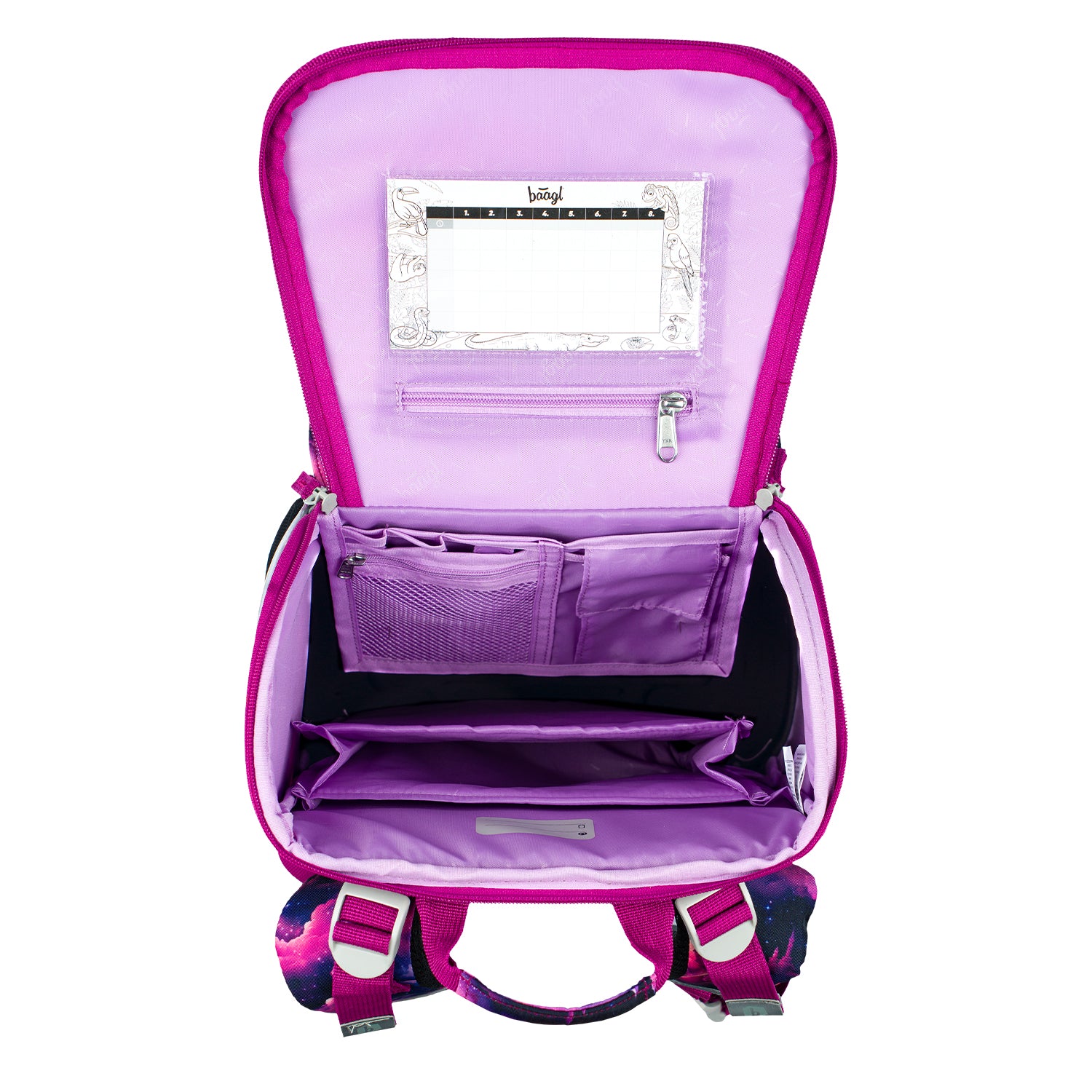 baagl-zippy-royal-unicorn-cartable-fille-licorne image 5