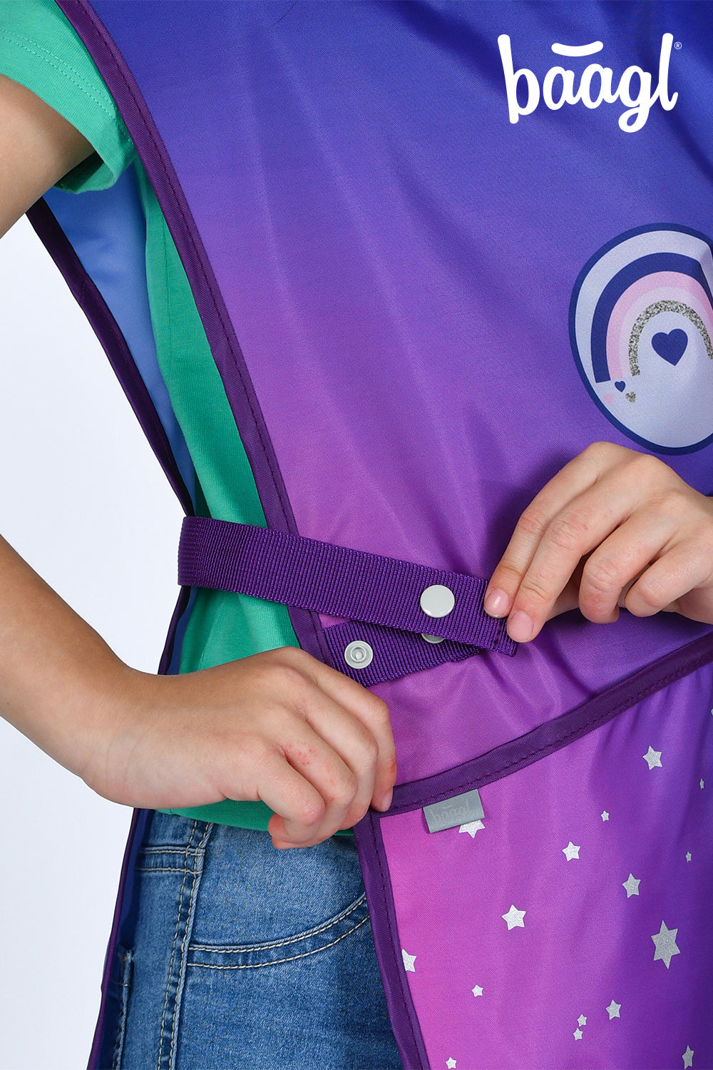 baagl-aprons-heart-tablier-enfant-lavable-2-poches image 7