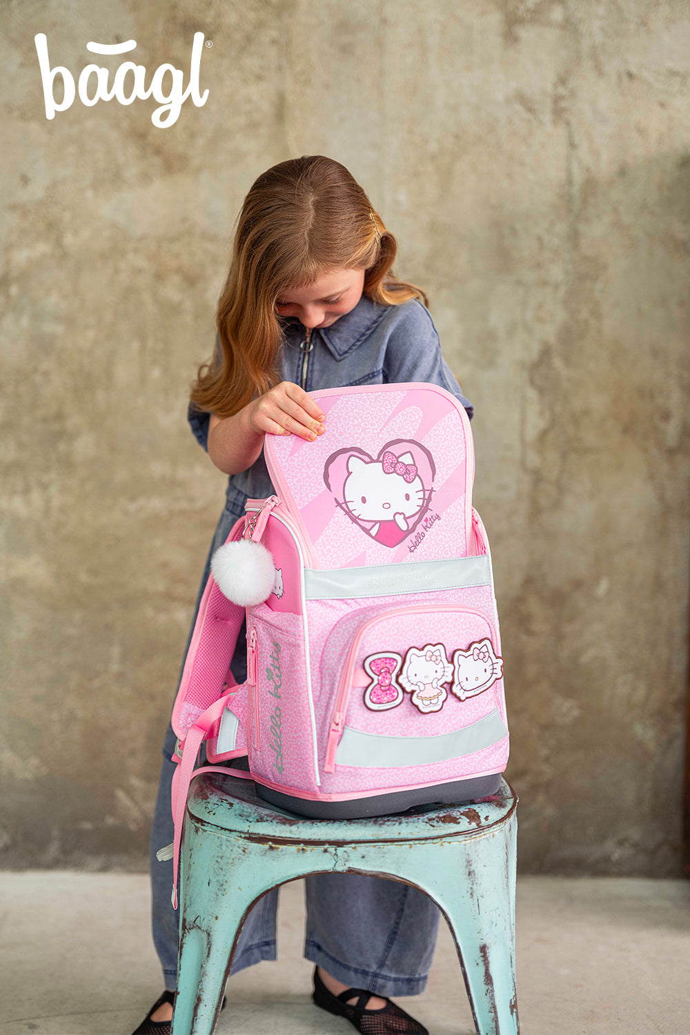 baagl-zippy-plus-hello-kitty-cartable-ensemble-sweet-leopard image 8