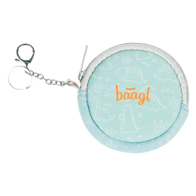 baagl-dino-portefeuille-enfant-rond-vert-dinosaure image 1