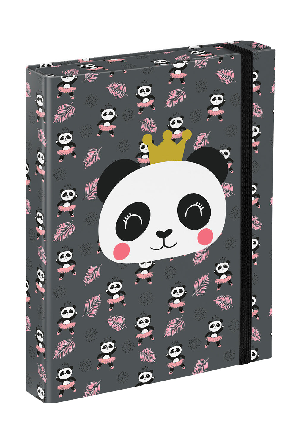 baagl-panda-chemise-lastique-a5-prot-ge-cahier image 1