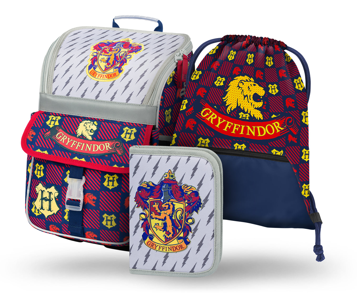 baagl-school-sets-zippy-harry-potter-gryffindor-cartable-18l image 1