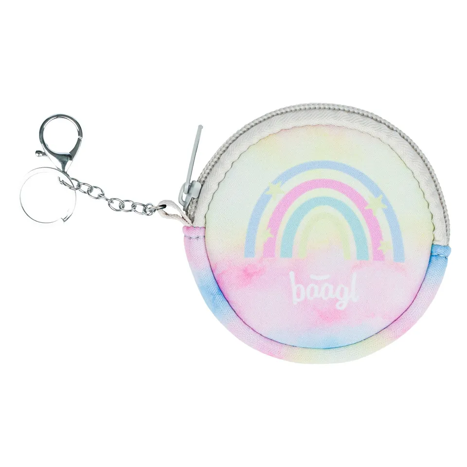 baagl-rainbow-unicorn-portefeuille-enfant-rond-licorne image 1